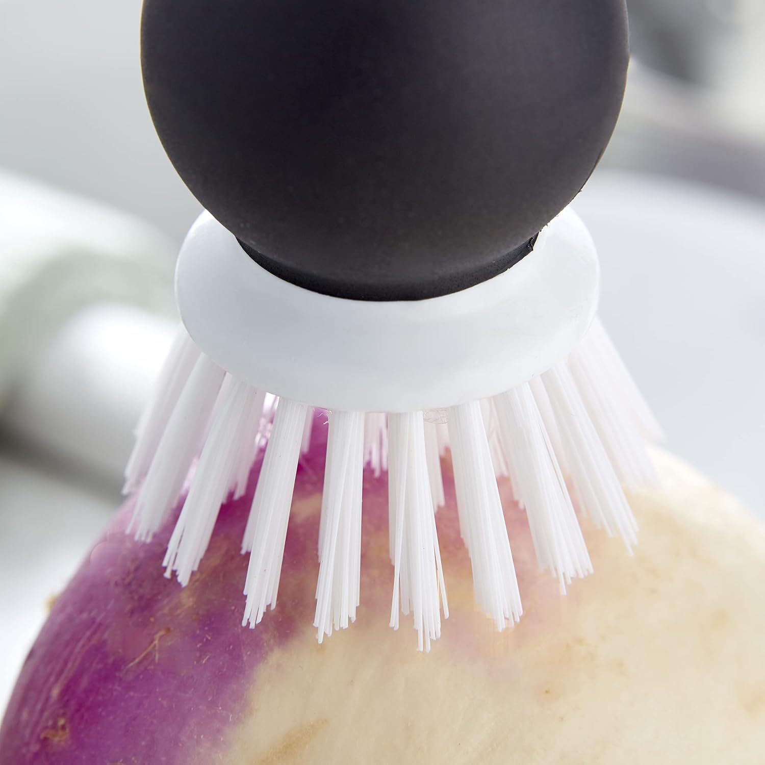 KitchenAid Soft Grip Vegetable Brush 205 Inch Black