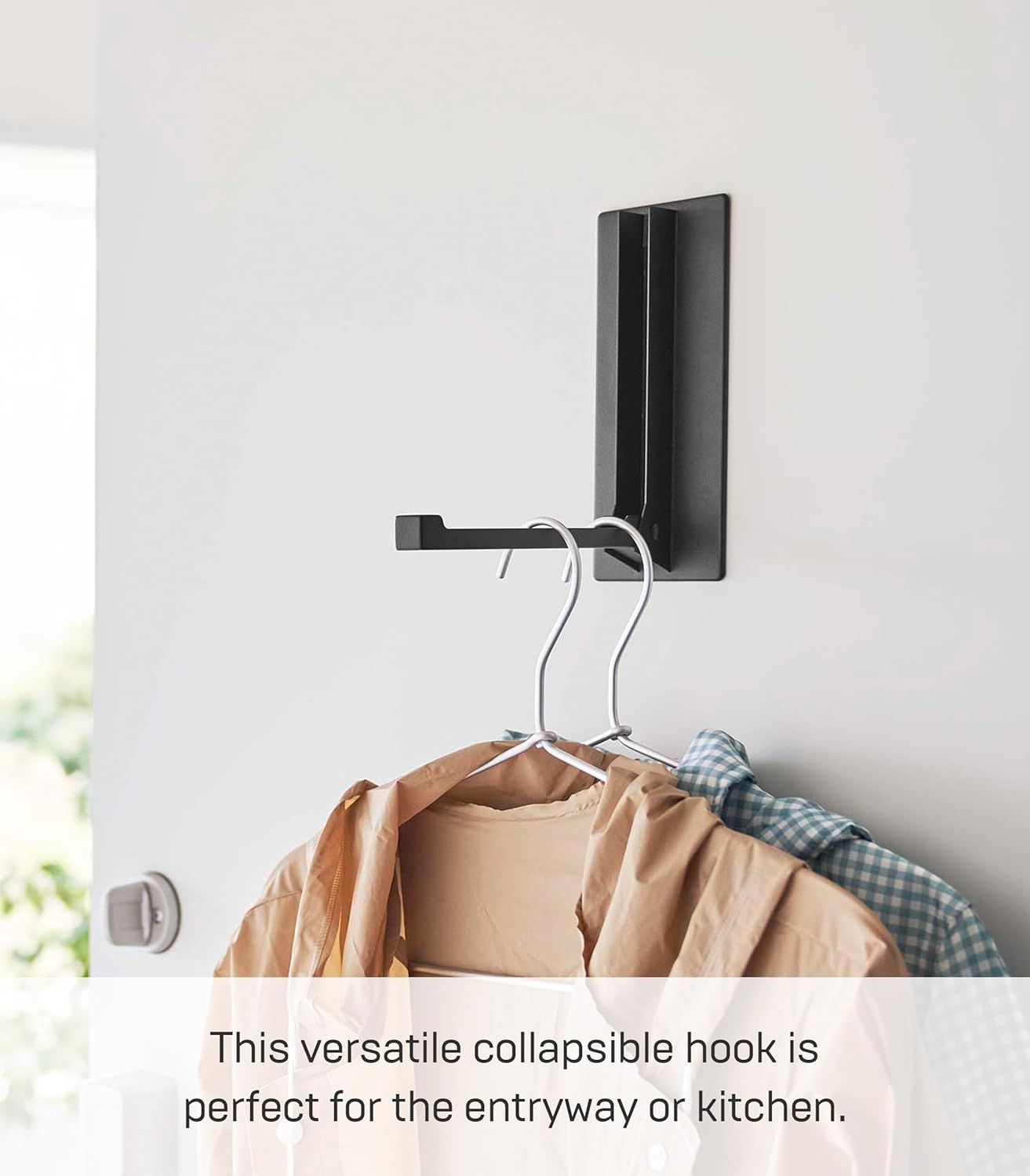 Yamazaki Home Tower Magnetic Folding Hook - Steel 1