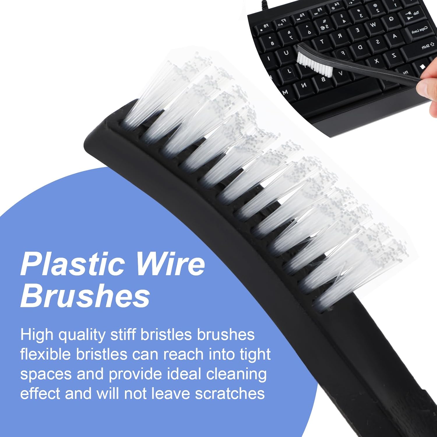 Cobee 20Pcs Double-Ended Cleaning Brushes Set