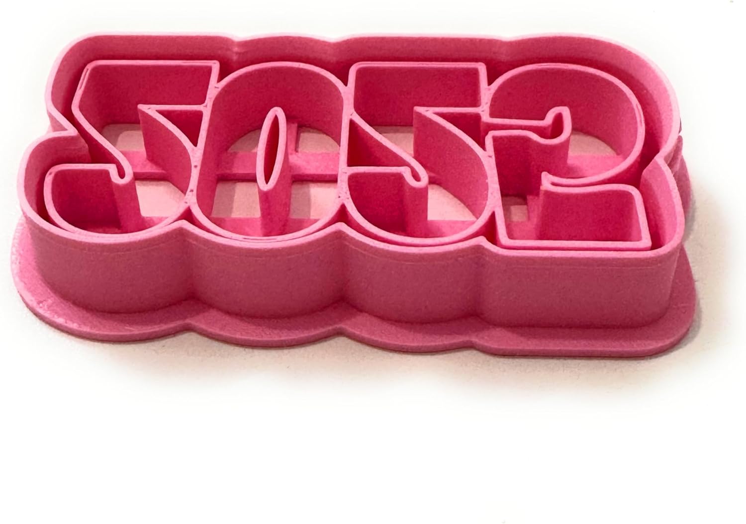 T3D Cookie Cutter Number 2025 for Biscuits Cakes Fondant
