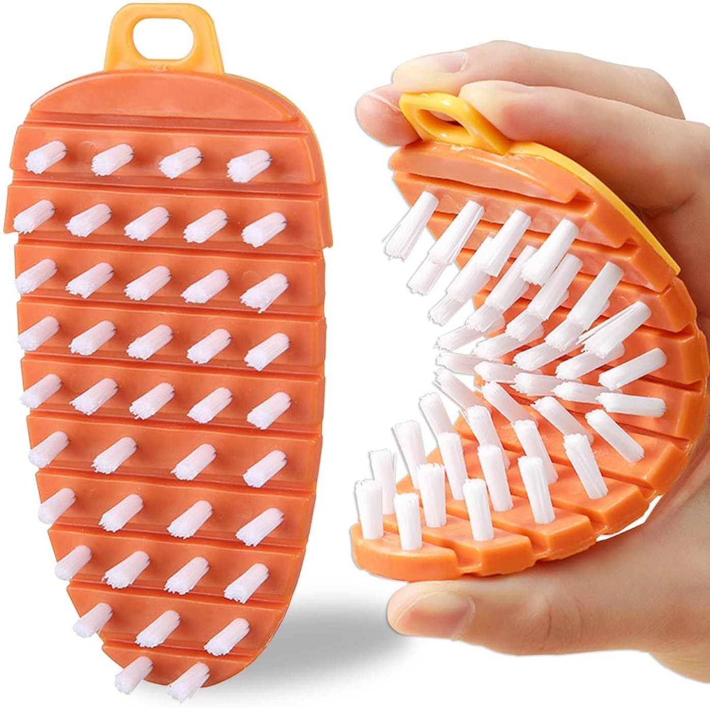 Tangseajiao Bendable Vegetable Cleaning Brush