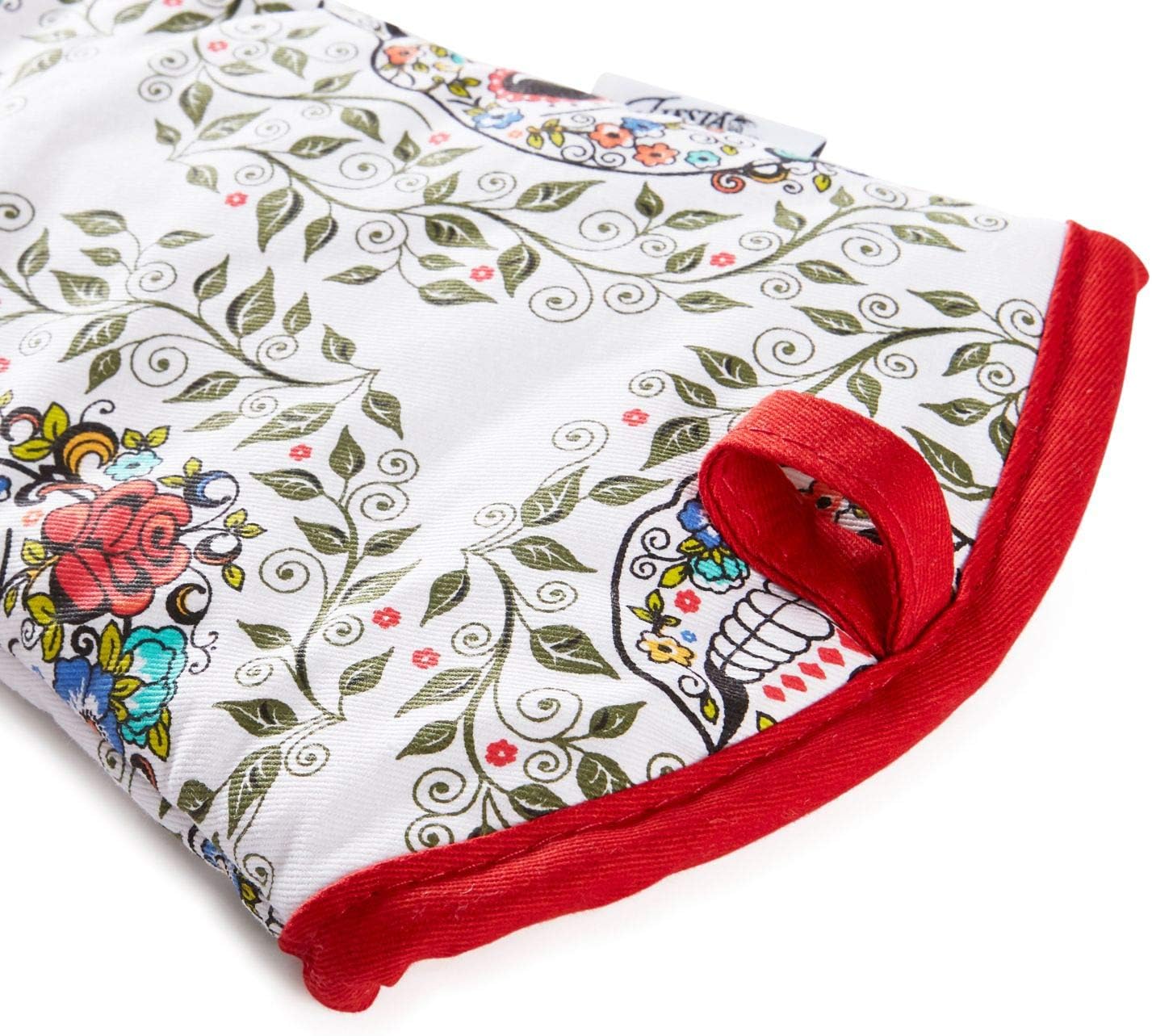 Fiesta Skull Vine Oven Mitts 2 Piece Set