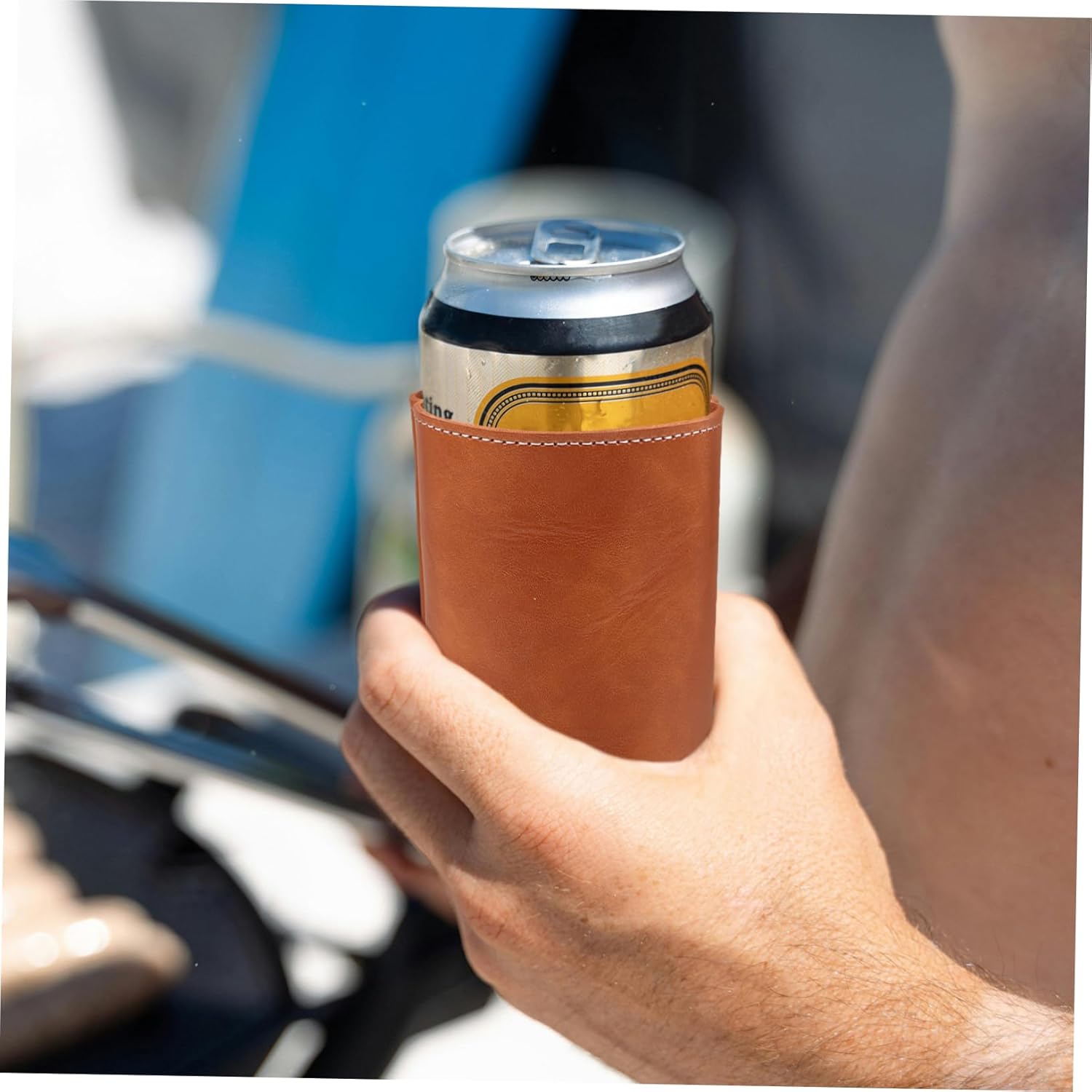 Luxshiny 2pcs Insulated Coffee Mug Beer Can Holder