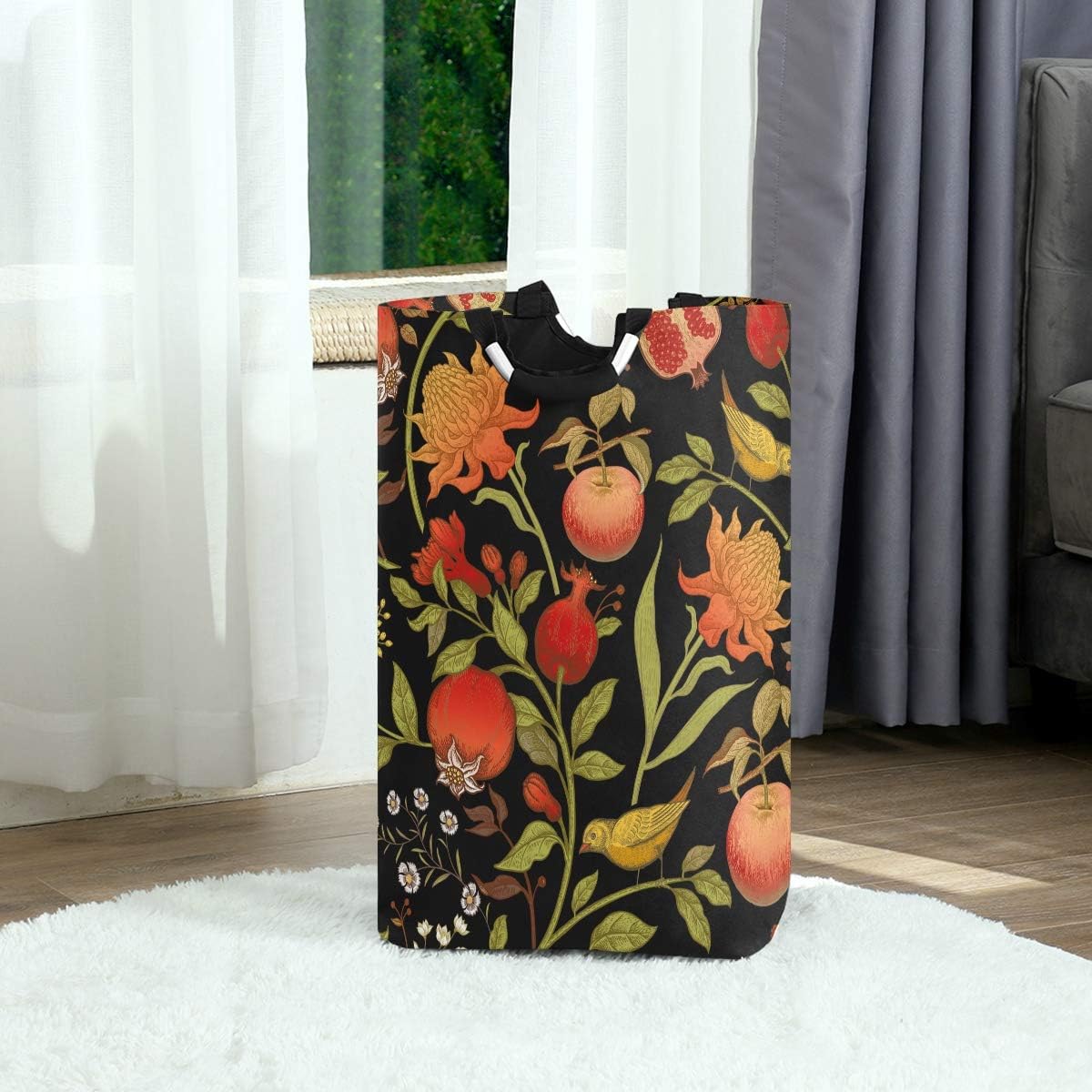 MOYYO Large Collapsible Laundry Basket with Durable Handles