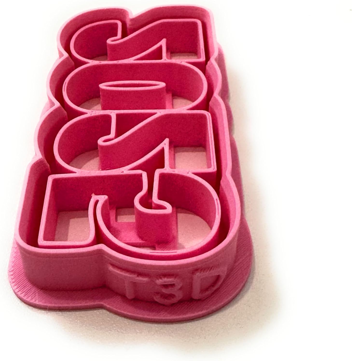 T3D Cookie Cutter Number 2025 for Biscuits Cakes Fondant