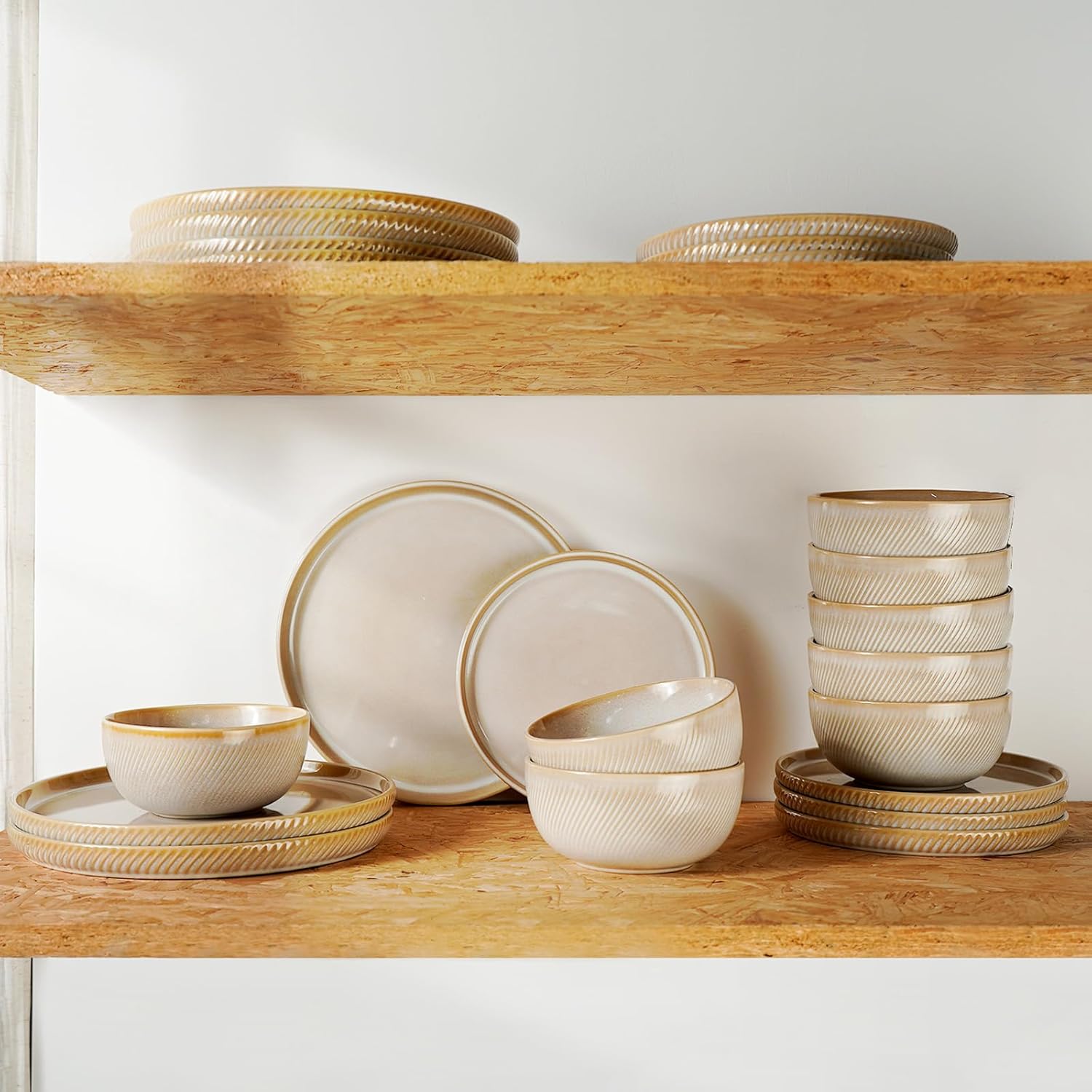Metflavor Earthsong Dinnerware Set 24-Piece