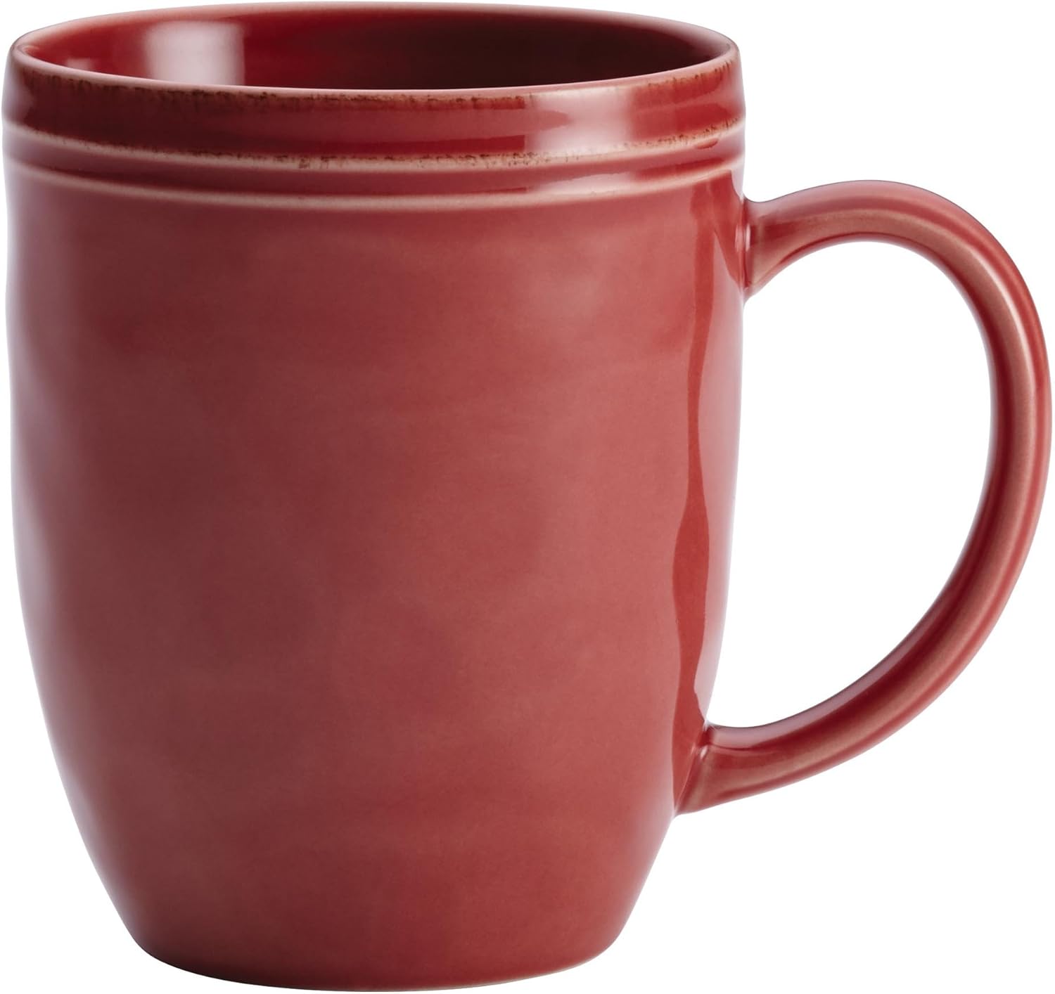 Rachael Ray Cucina 16-Piece Dinnerware Set Cranberry Red