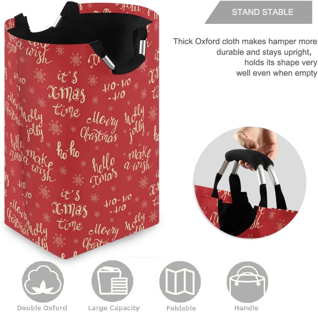 visesunny Collapsible Laundry Basket with Handle 1