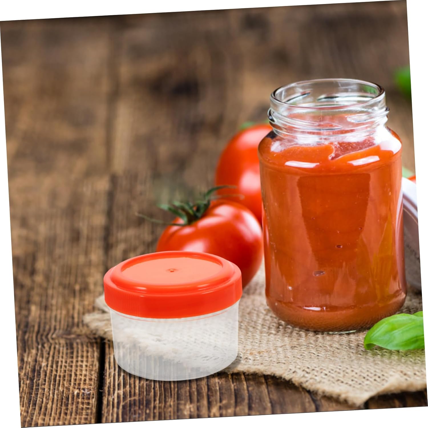 Mini Sauce Containers with Lids for Meal Prep and Bbq