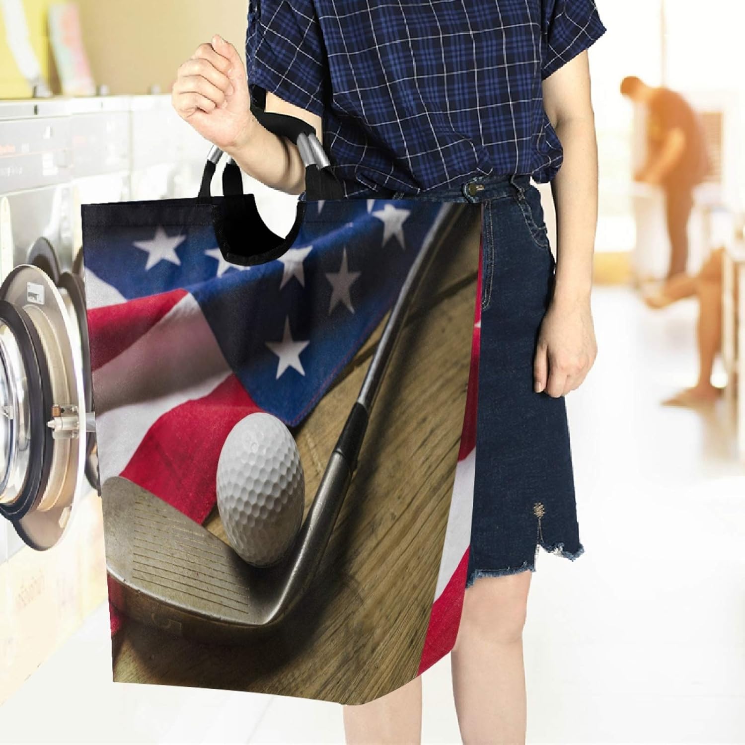 visesunny Large Capacity Laundry Hamper Basket 1