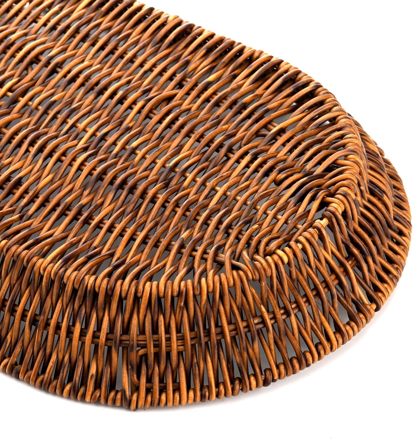 Hedume Set of 3 Wicker Baskets for Home and Kitchen Use