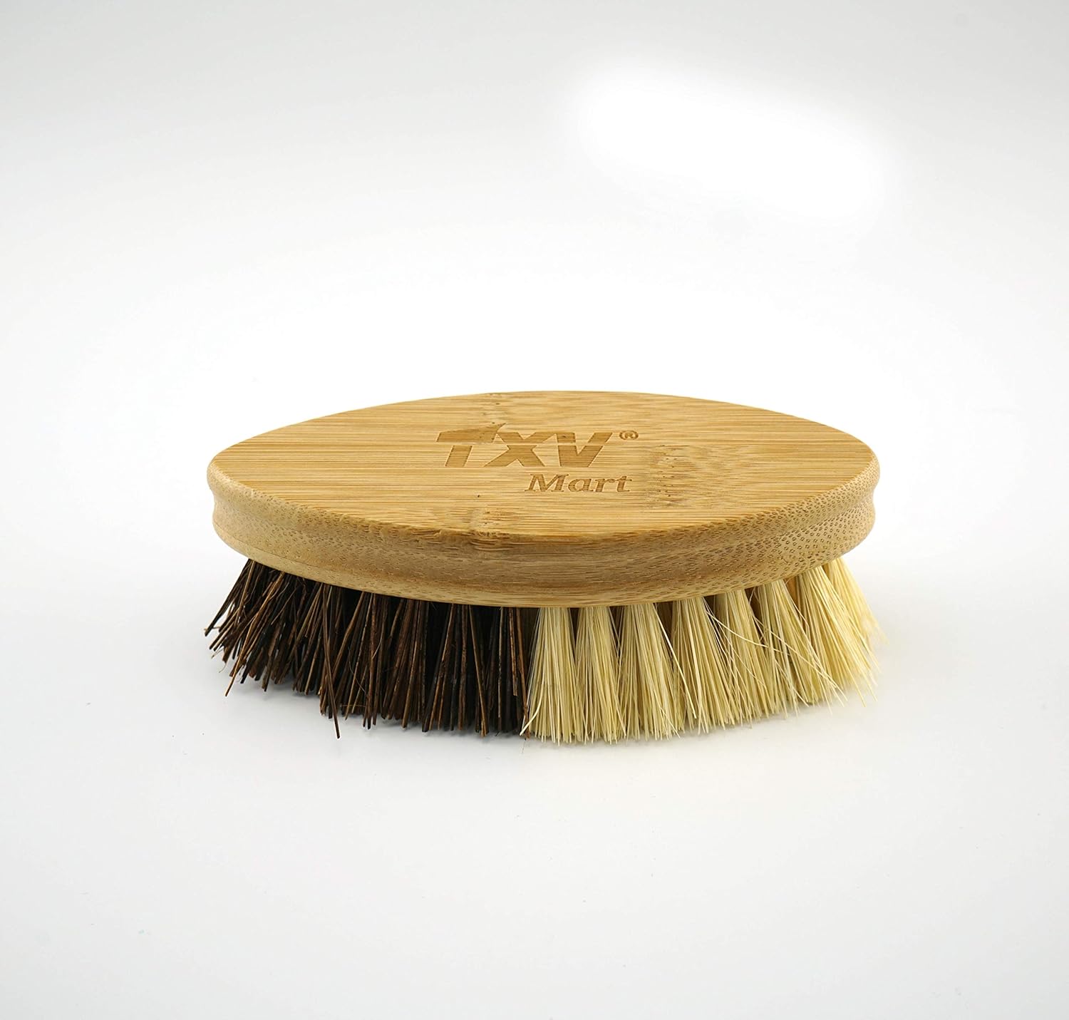 TXV Bamboo Fruit Veg Brush with Coconut Sisal Bristles
