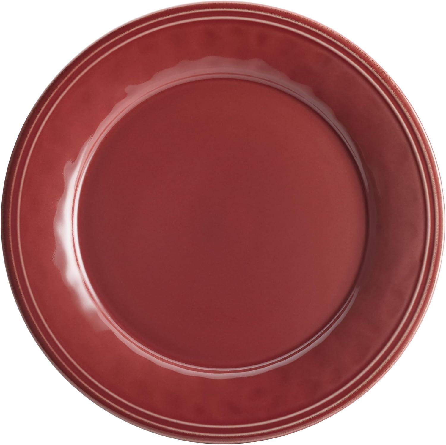 Rachael Ray Cucina 16-Piece Dinnerware Set Cranberry Red