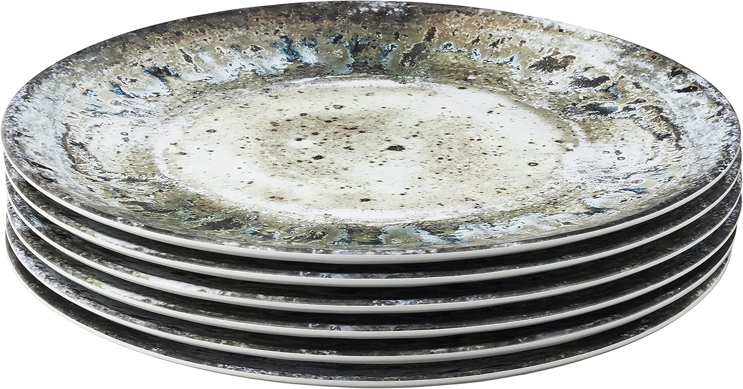 Certified International Radiance Cream Melamine 105 Dinner Plate Set of 6