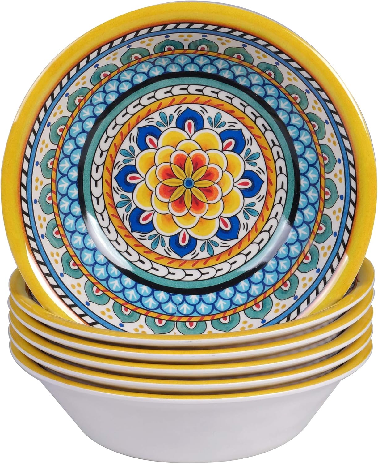 Certified International Portofino 12Pc Melamine Dinnerware Set