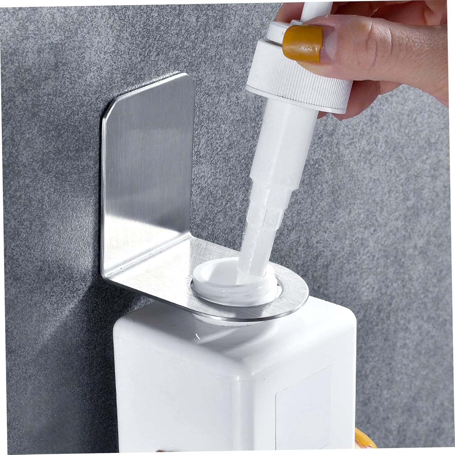 KONTONTY Stainless Steel Shower Gel Rack