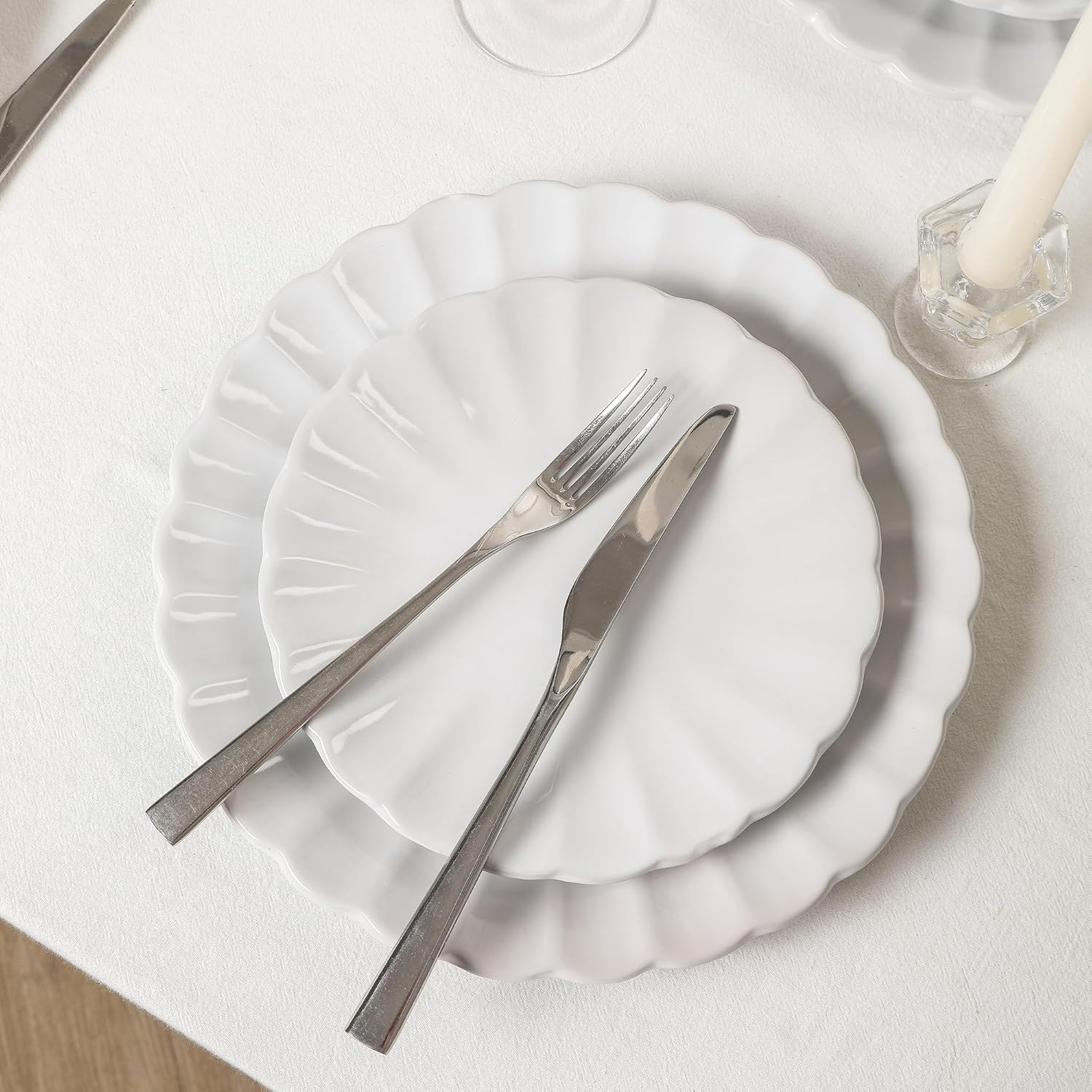 Earth Clay Phoenix 12-Piece Stoneware Dinnerware Set