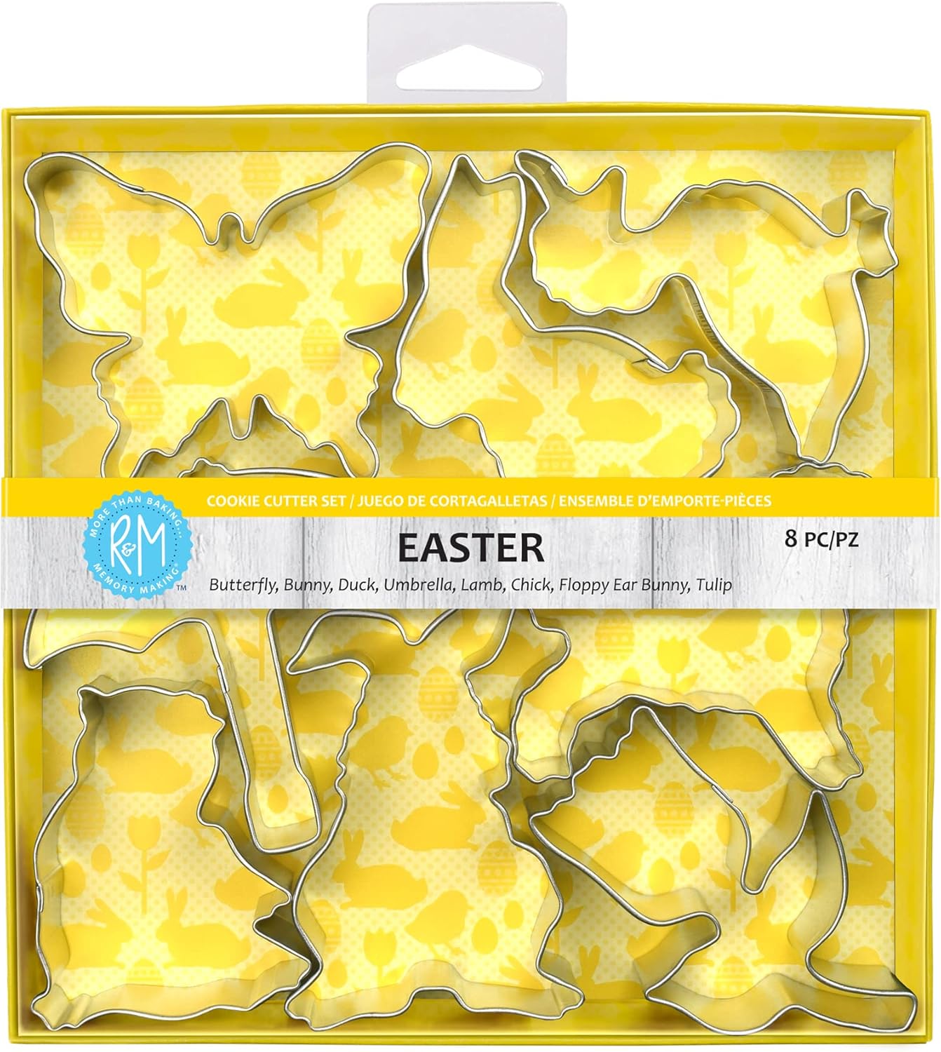 RM 8-Piece Easter Cookie Cutter Set 1