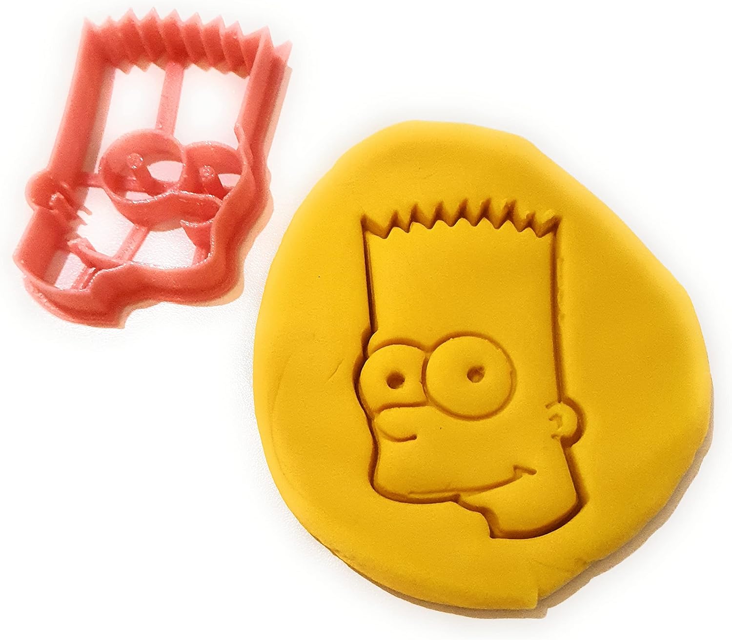 T3D Bart Inspired Cookie Cutter Set - Safe Durable Fun