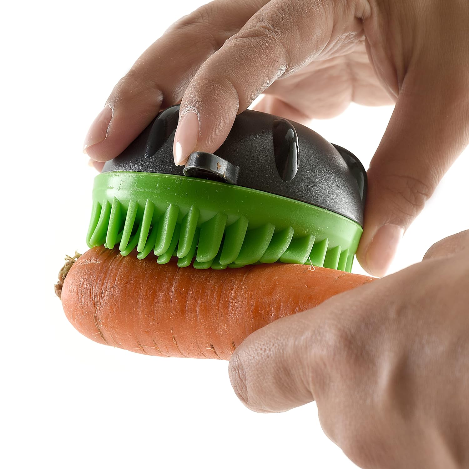 Norpro Silicone Vegetable Brush with Eye Remover