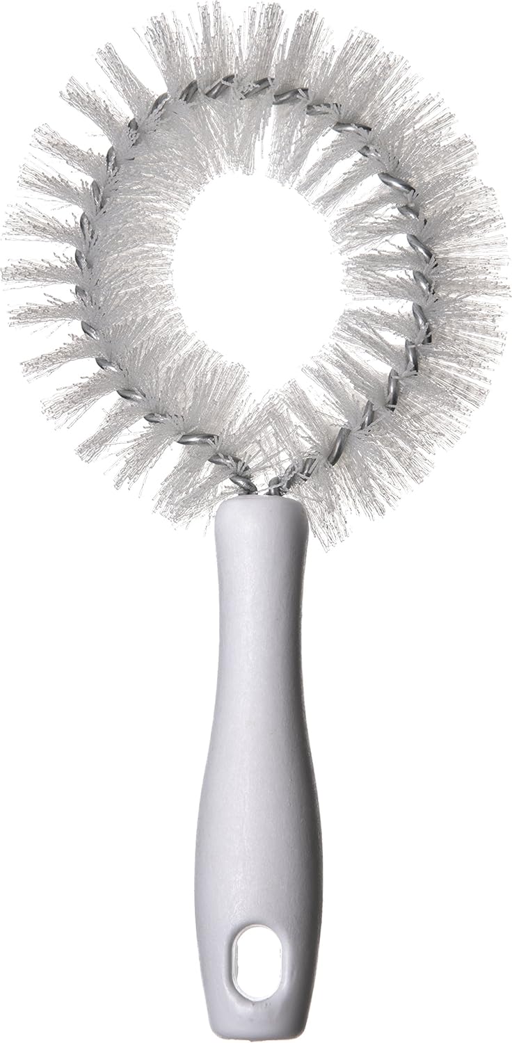 SPARTA 4016402 Plastic Curved Vegetable Brush 875 Inches White