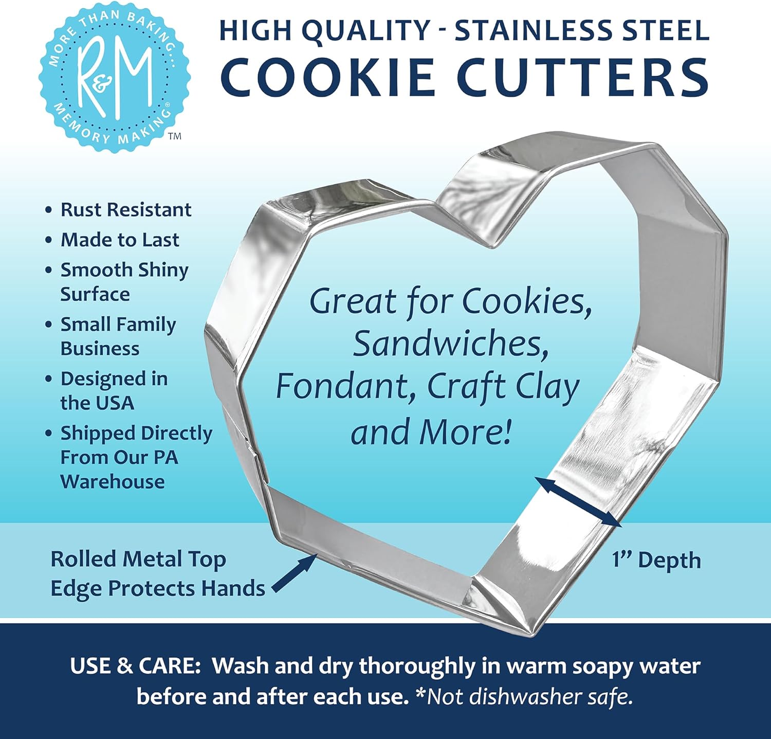 RM International 4 Bathing Suit Cookie Cutter Stainless Steel