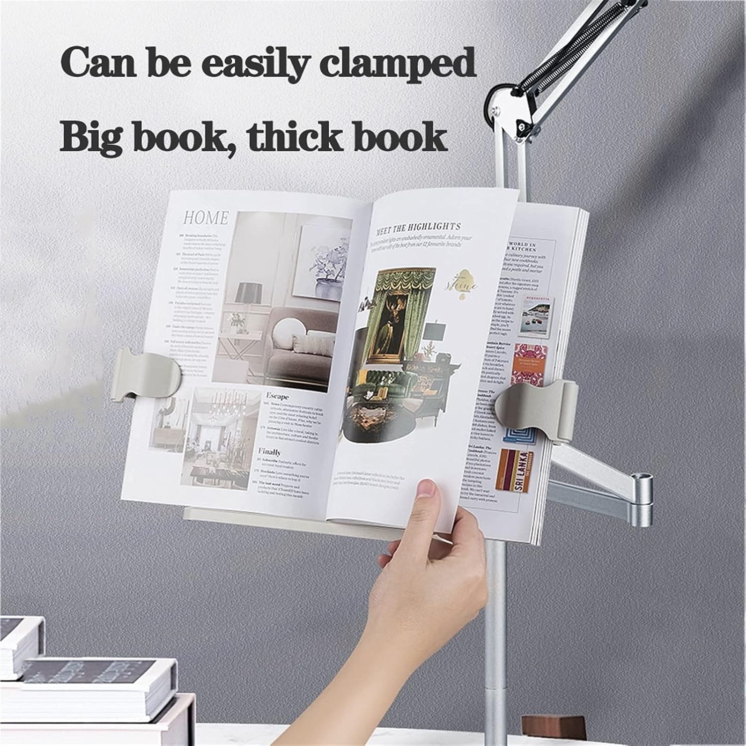 Adjustable Tablet Floor Stand with Wheels