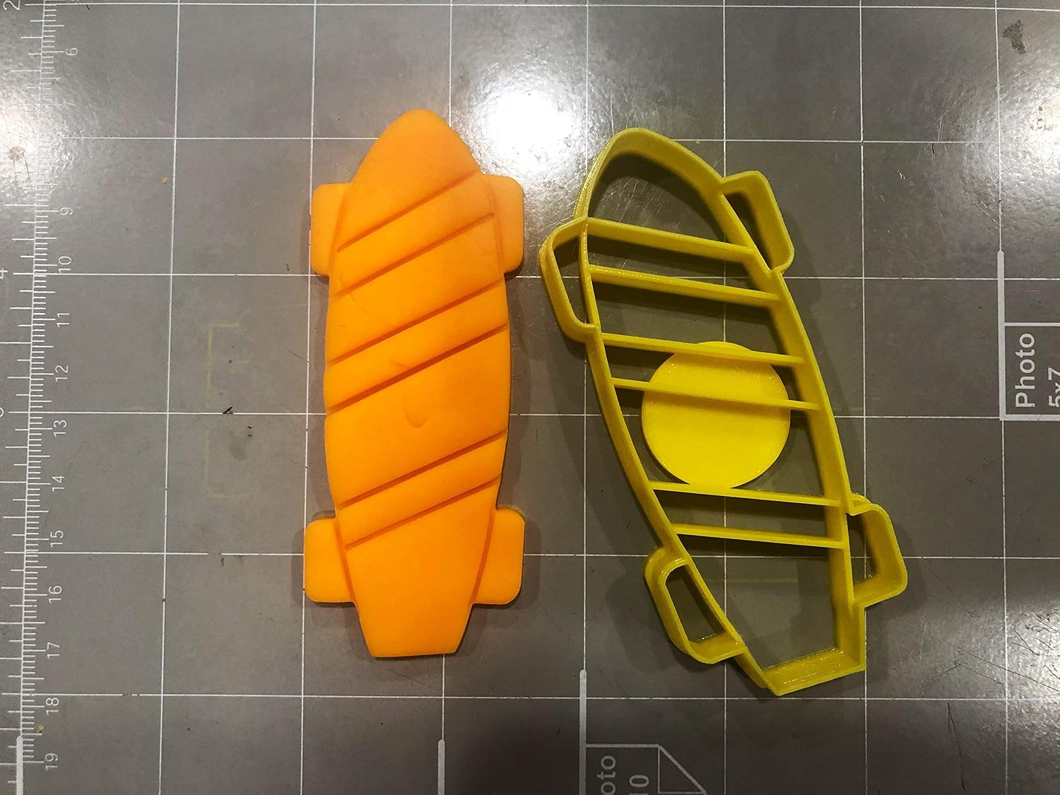 Skateboard Cookie Cutter - Durable Food Safe
