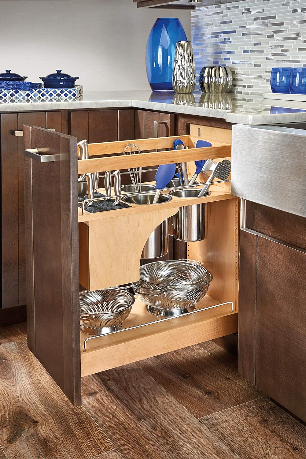 Rev-A-Shelf 11 Inch Base Pullout Cabinet Organizer