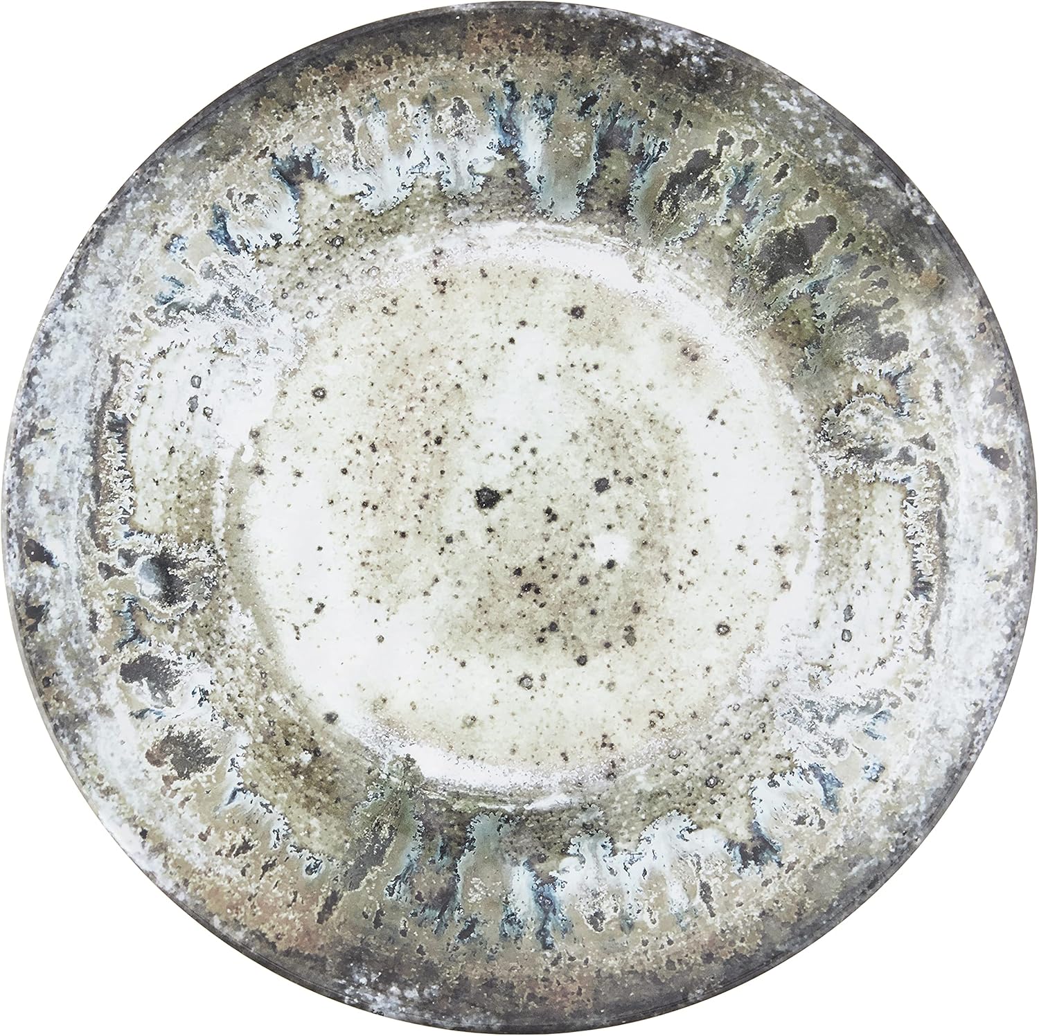 Certified International Radiance Cream Melamine 105 Dinner Plate Set of 6